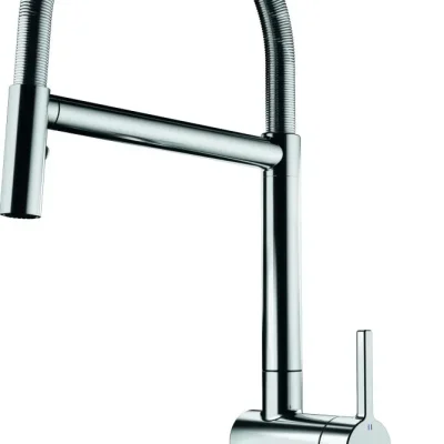 Franke Active - virtuves izlietnes maisītājs FN 3407.031, ar elastīgu izteku, hroms 115.0653.407