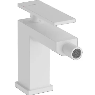 Hansgrohe Tecturis E - bideta maisītājs ar noteces komplektu, balts matēts 73200700