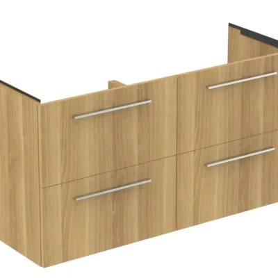Ideal Standard i.Life A - izlietnes apakšskapis, 63x120x44 cm, 4 atvilktnes, dabīgs ozols T5513NX