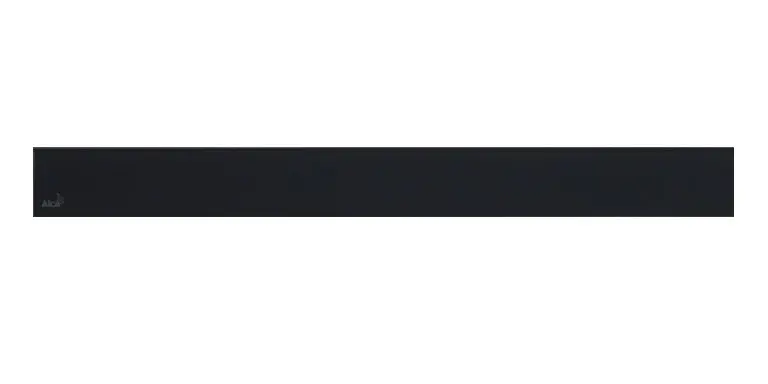 Alcadrain restes - reste lineārai dušas rennei 95 cm, stikls/melns GL1204-950