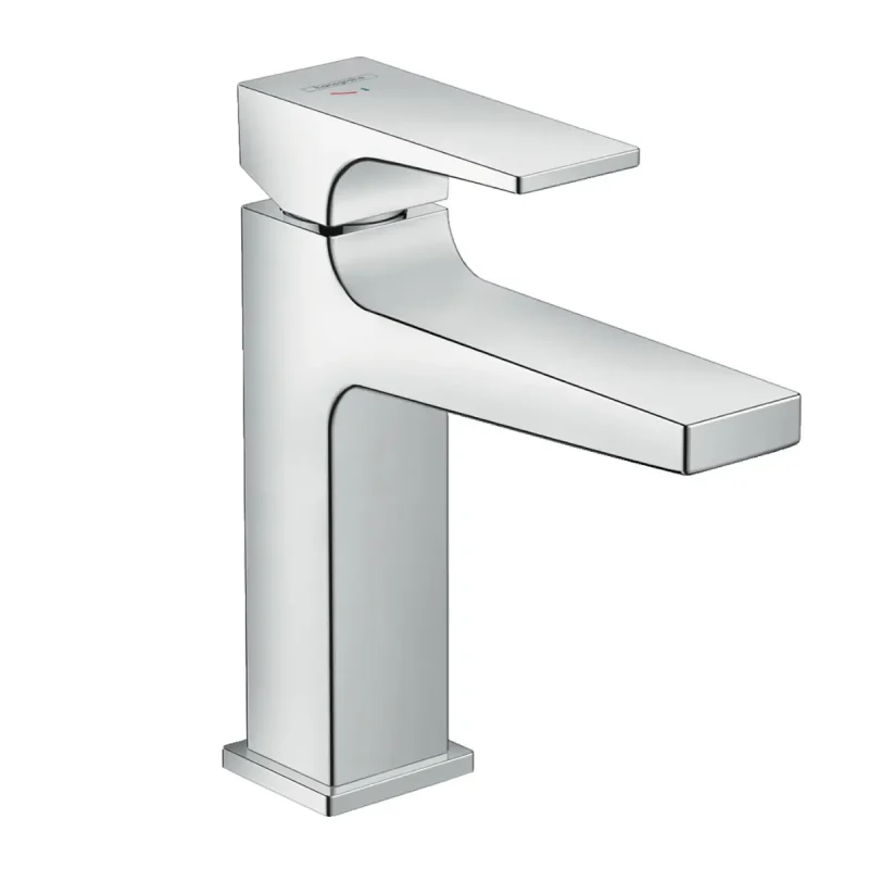 Hansgrohe Metropol - izlietnes vienas sviras maisītājs 110 CoolStart ar Push-Open noteces komplektu, hromēts 32508000
