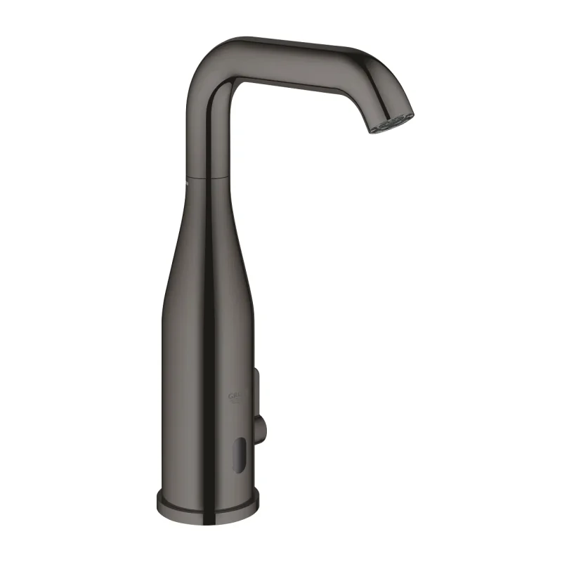 Grohe Essence E - infrasarkanā elektronika izlietnes maisītājam ar maisītāju un regulējamu temperatūras ierobežotāju, Hard Graphite 36445A00
