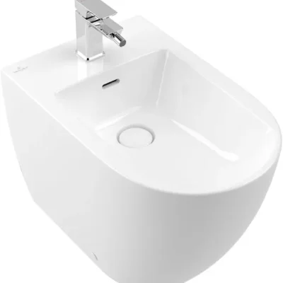 Villeroy & Boch Subway 3.0 - stāvbide ar pārplūdi, 1 caurums maisītājam, Alpu balts 44710001