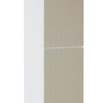 Hansgrohe Xevolos E - augstais skapis 40x176x36 cm, 2 durvis, eņģes kreisajā pusē, matēti balts/bronza 54218390