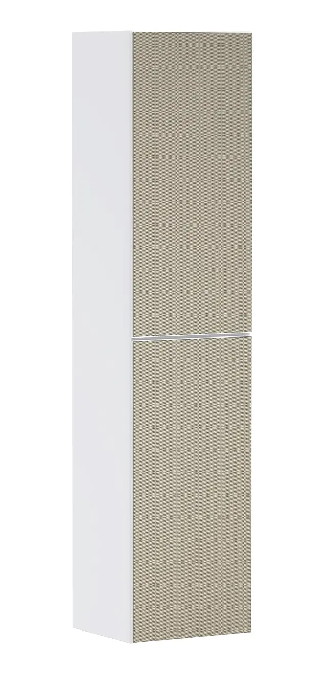 Hansgrohe Xevolos E - augstais skapis 40x176x36 cm, 2 durvis, eņģes kreisajā pusē, matēti balts/bronza 54218390