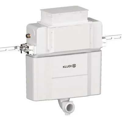 Kludi Unifix - zemapmetuma skalošanas tvertne, montāžas augstums 82 cm 79105