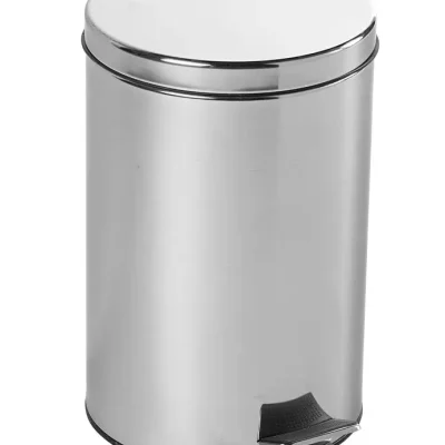 Aqualine Simple Line - atkritumu tvertne 12 L, pulēts nerūsējošais tērauds 27112