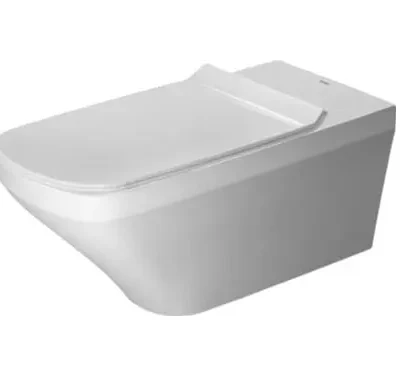 Duravit DuraStyle - pie sienas stiprināms WC Compact, bezbarjeru, Rimless, ar HygieneGlaze, Alpu balts 2559092000