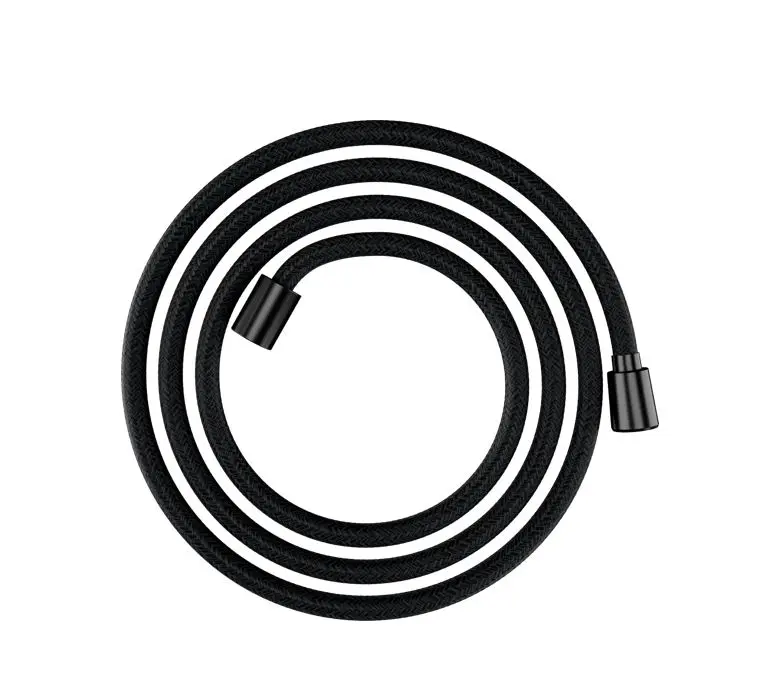 Hansgrohe dušas šļūtenes - dušas šļūtene, 20 cm, hroms melns birstēts 28230340