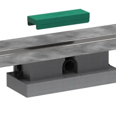 Hansgrohe uBox universal - komplekts standarta uzstādīšanai 900 dušas notekām, gatavie komplekti, nerūsējošais tērauds 56025180