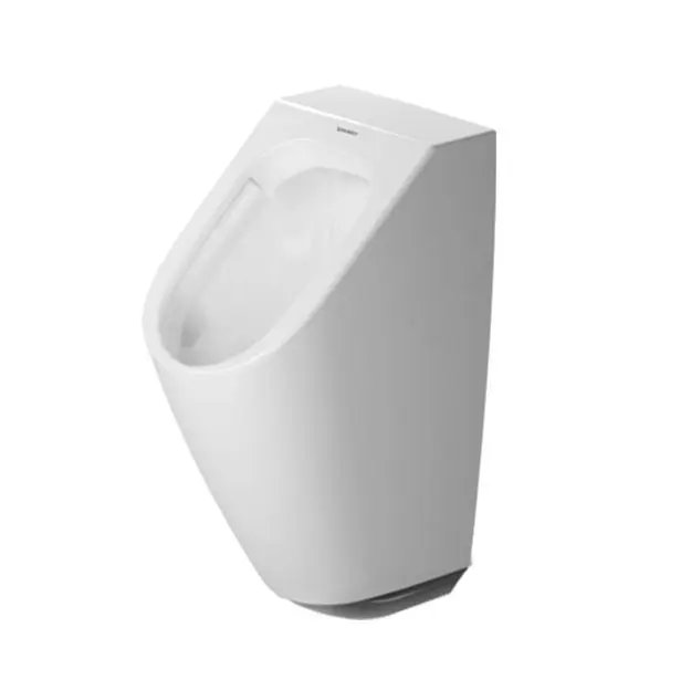 Duravit ME by Starck - elektronisks pisuārs, pieslēgumam pie baterijas, Rimless, ar WonderGliss, Alpu balts 28093100001