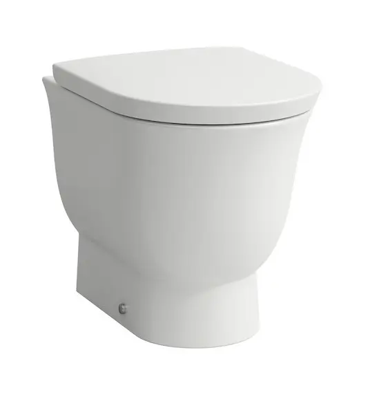 Laufen The New Classic - grīdas WC, aizmugures/apakšējais izvads, Rimless, LCC, balts H8238514000001