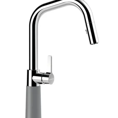 SCHOCK SC-530 - virtuves izlietnes maisītājs ar izvelkamu dušu, Croma/hroms 556120GCR