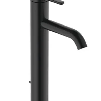 Duravit C.1 - izlietnes maisītājs ar izteku, matēti melns C11030001046