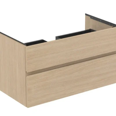 Ideal Standard Finesse - izlietnes skapītis 100x51x55 cm, 2 atvilktnes, balts ozols E3397US