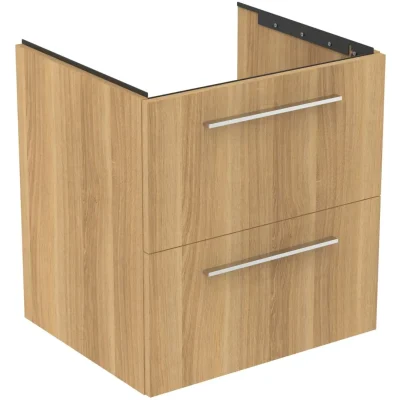 Ideal Standard i.Life B - izlietnes apakšskapītis 60x63x51 cm, 2 izvelkamās atvilktnes, ozols T5270NX