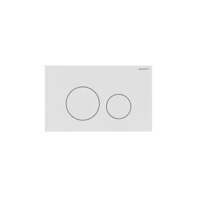 Geberit Sigma40 - WC vadības plate, easy to clean, balta matēta 115.628.JT.1