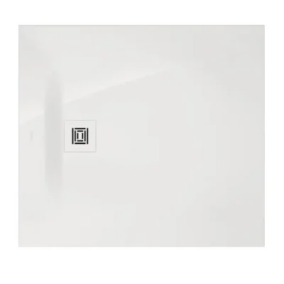 Duravit Sustano - dušas paliktnis 100x90 cm, DuraSolid, balts spīdīgs 720274730000000