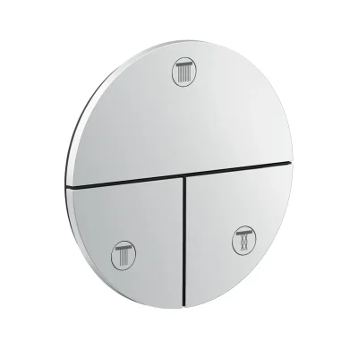 Axor ShowerSelect ID - zemapmetuma vārsts, 3 patērētājiem, hroms 36779000