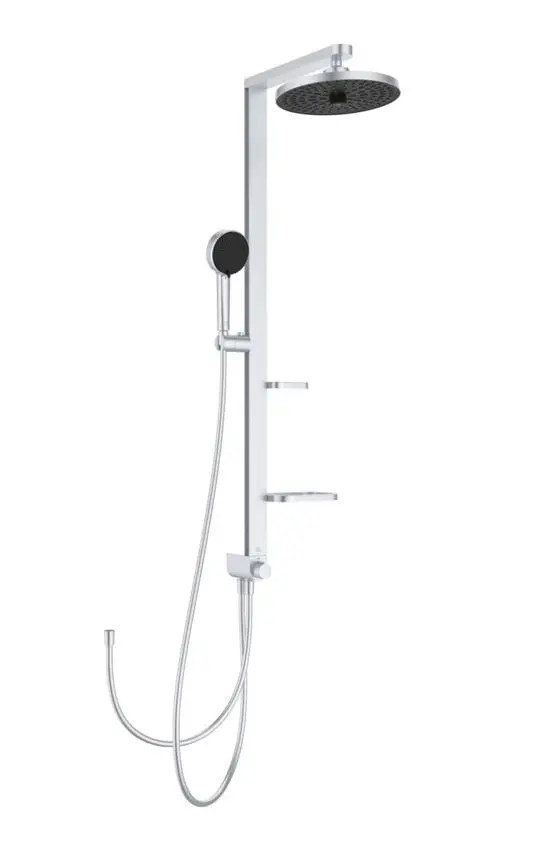 Ideal Standard ALU+ - dušas komplekts bez maisītāja, diametrs 26 cm, 2 strūklas veidi, sudrabs BD585SI