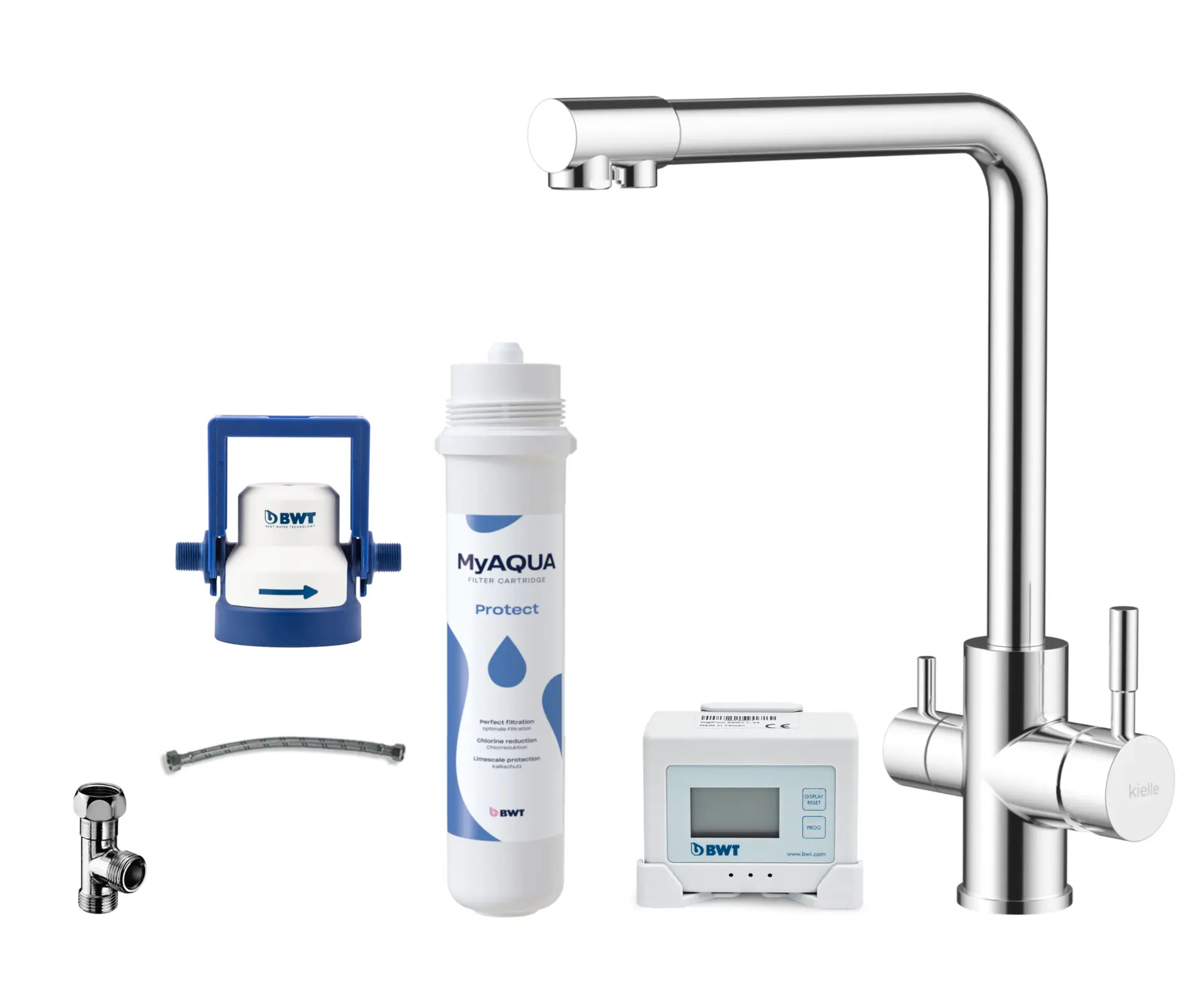 kielle Wimeo - virtuves izlietnes maisītājs ar filtru, hroms 10525SFI140