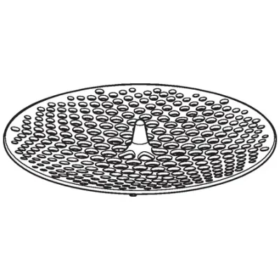 Geberit piederumi - notekas siets smaku slazda adapterim, diametrs 103–125 mm 116.067.00.1