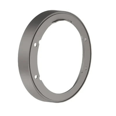 Hansgrohe piederumi - pagarinājuma rozete, diametrs 150 mm, hroms melns birstēts 13597340