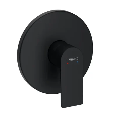 Hansgrohe Rebris E - zemapmetuma dušas maisītājs, matēti melns 72668670
