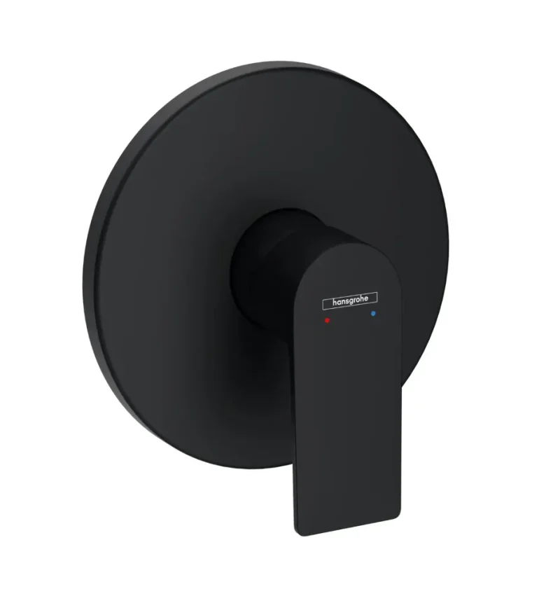 Hansgrohe Rebris E - zemapmetuma dušas maisītājs, matēti melns 72668670