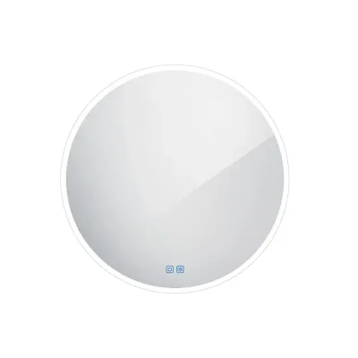 Nimco spogulis - spogulis ar LED apgaismojumu, diametrs 80 cm, skārien sensors, alumīnijs ZP 26002RVX