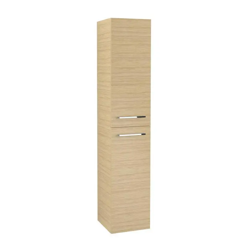 Villeroy & Boch Avento - augstais skapis 35x176x37 cm, 2 durvis, Nordic Oak A89400VJ