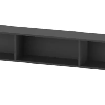 Duravit Ketho.2 - skapis ar plauktiem 17x80x15 cm, grafīts matēts K21208049490000