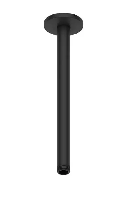 Duravit Aksesuāri - griestu izvads, 30 cm, matēti melns UV0670026046
