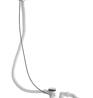 Duravit piederumi - noteces un pārplūdes komplekts, Bowdena trose, hroms 790227000001000