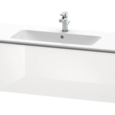 Duravit L-Cube - izlietnes skapītis 40x122x48 cm, 1 atvilktne, balts spīdīgs LC614302222