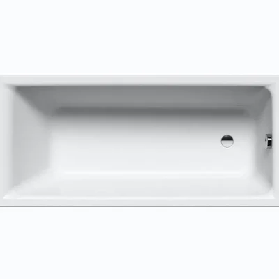 Kaldewei Ambiente - vanna Puro 687, 170x70 cm, pērļu efekts, balta 258700013001