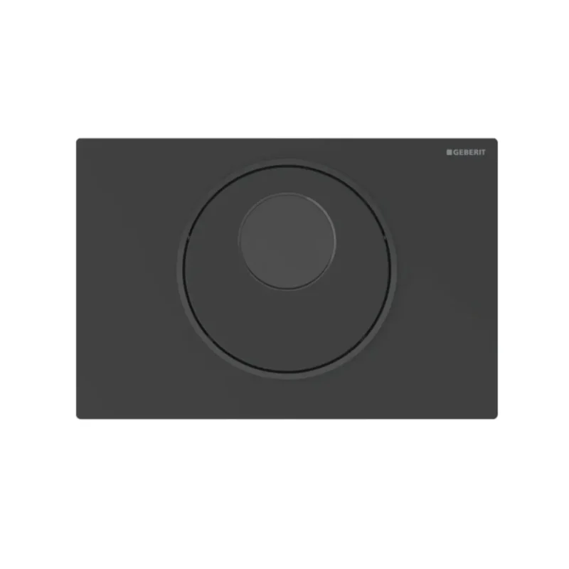 Geberit Sigma10 - elektroniska vadības plate, tīkla barošana, easy to clean, melns matēts 115.856.16.6