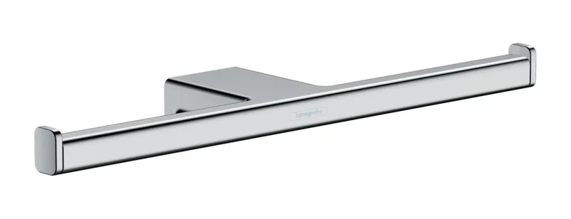 Hansgrohe AddStoris - dubultais tualetes papīra turētājs, hromēts 41748000