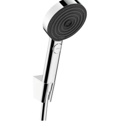 Hansgrohe Pulsify Select - dušas komplekts, 3 strūklas veidi, ar turētāju un 160 cm šļūteni, hroms 24303000