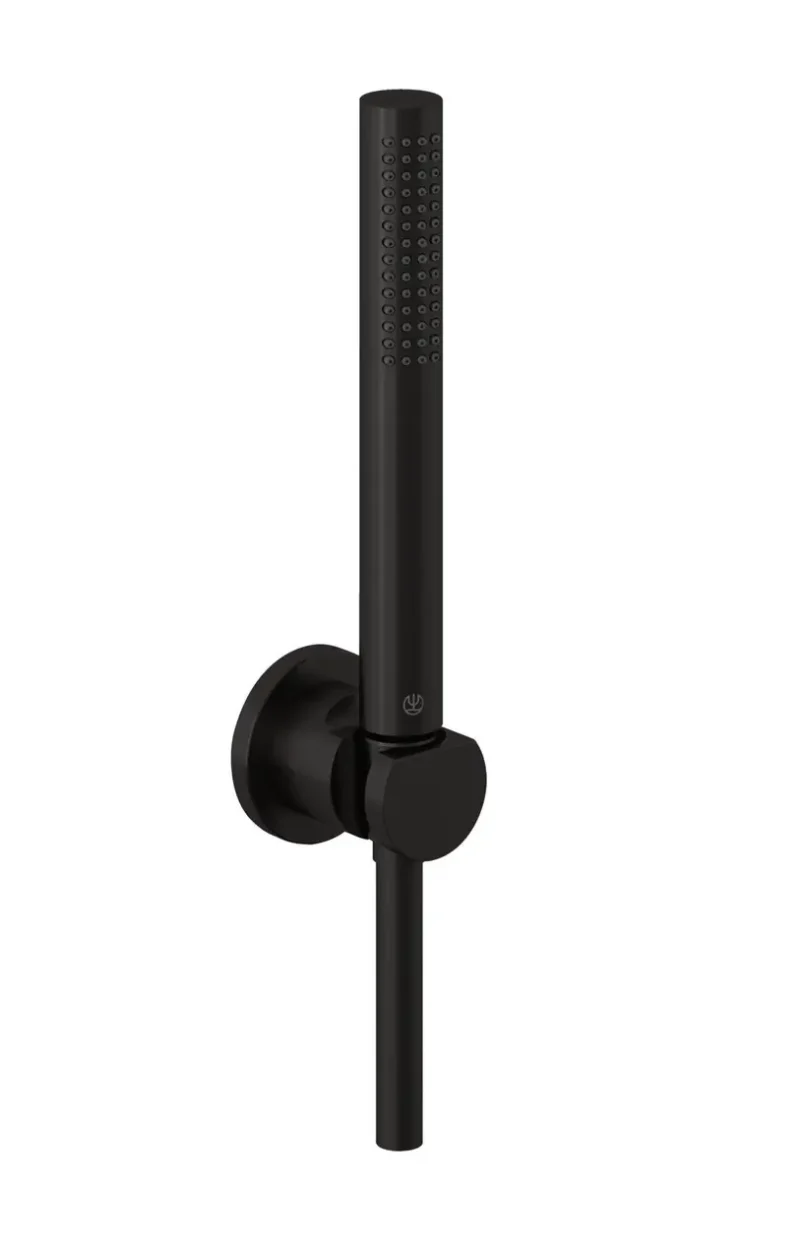 Kludi Nova Fonte - dušas galvas, turētāja un šļūtenes komplekts, matēts gunmetal 20850N2-15