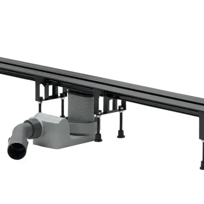 Viega Advantix Vario - dušas noteka 30-120 cm, melna 686277