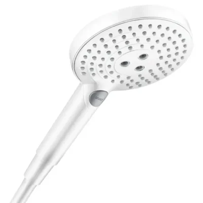 Hansgrohe Raindance Select S - rokas duša, 3 strūklas veidi, EcoSmart, matēti balta 26515700