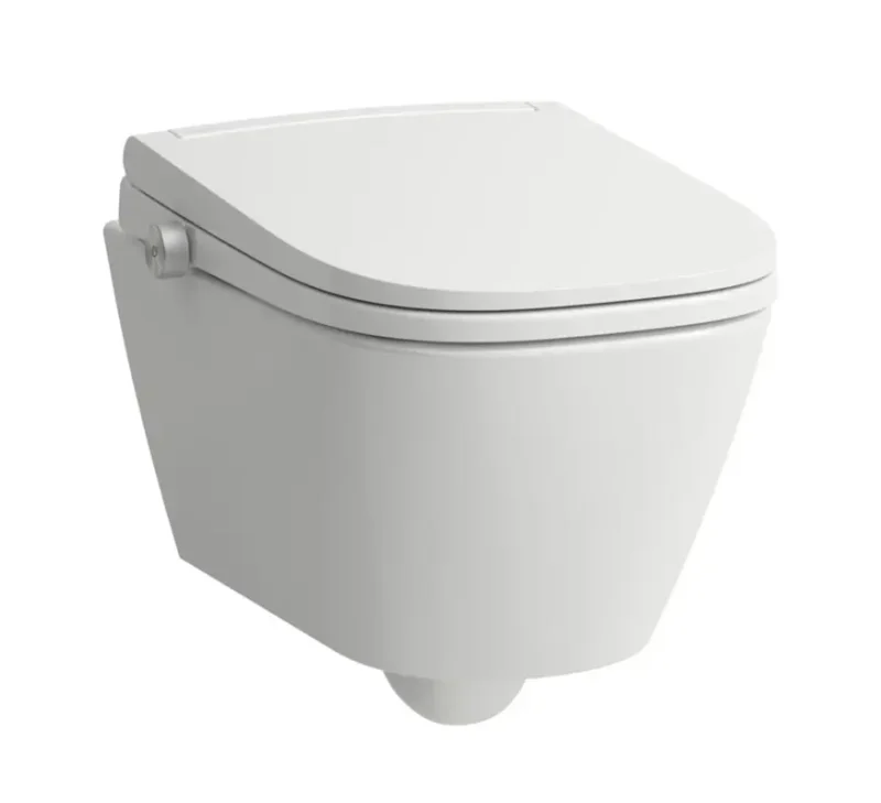 Laufen Cleanet Meda - elektroniskais bidē ar keramiku, piekarināms, Rimless, SoftClose, balts H604110000S002