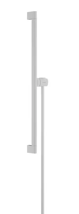 Hansgrohe Unica - dušas stienis 95 cm, ar dušas šļūteni, balts matēts 24405700