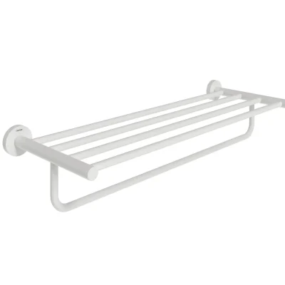 Ravak Kona - dvieļu turētājs ar plauktu, garums 60 cm, matēti balts X07P1318