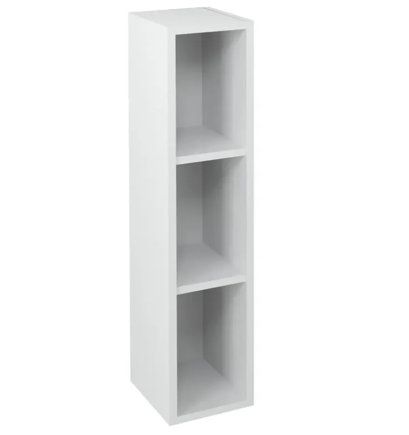 Sapho Espace - Atvērts plauktu skapis 20x94x22 cm, balts ESC130-3030