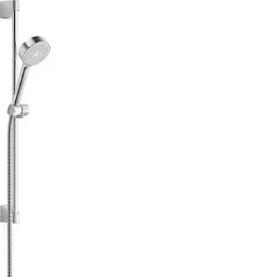 Hansa Basicjet - dušas komplekts ar sienas stieni 65 cm, hroms 44780213