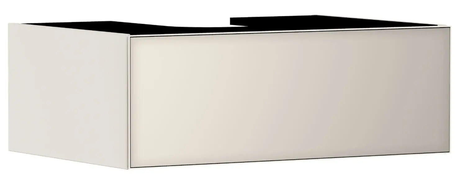 Hansgrohe Xevolos E - izlietnes skapītis, 28x78x55 cm, 1 atvilktne, matēti bēšs/metāliski bēšs 54311790