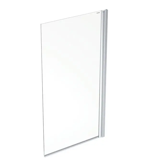 Geberit GEO - vannas ekrāns 80x150 cm, sudrabs/caurspīdīgs stikls 560.118.00.2
