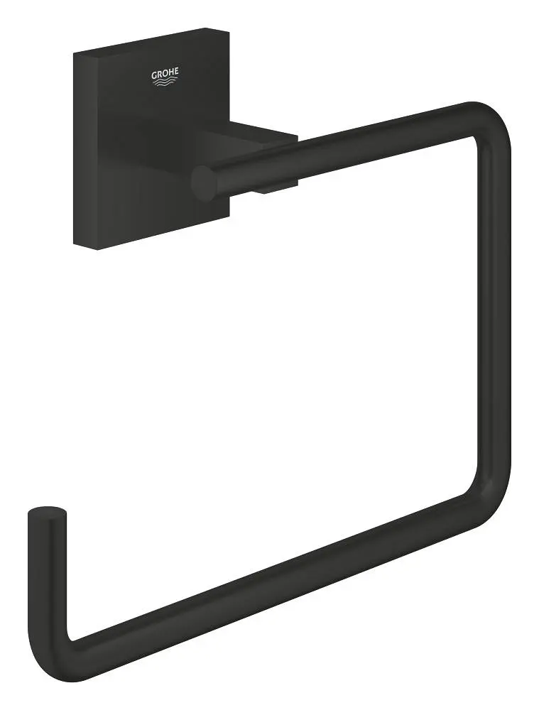 Grohe Start Cube - dvieļu turētājs, matēti melns 409752430
